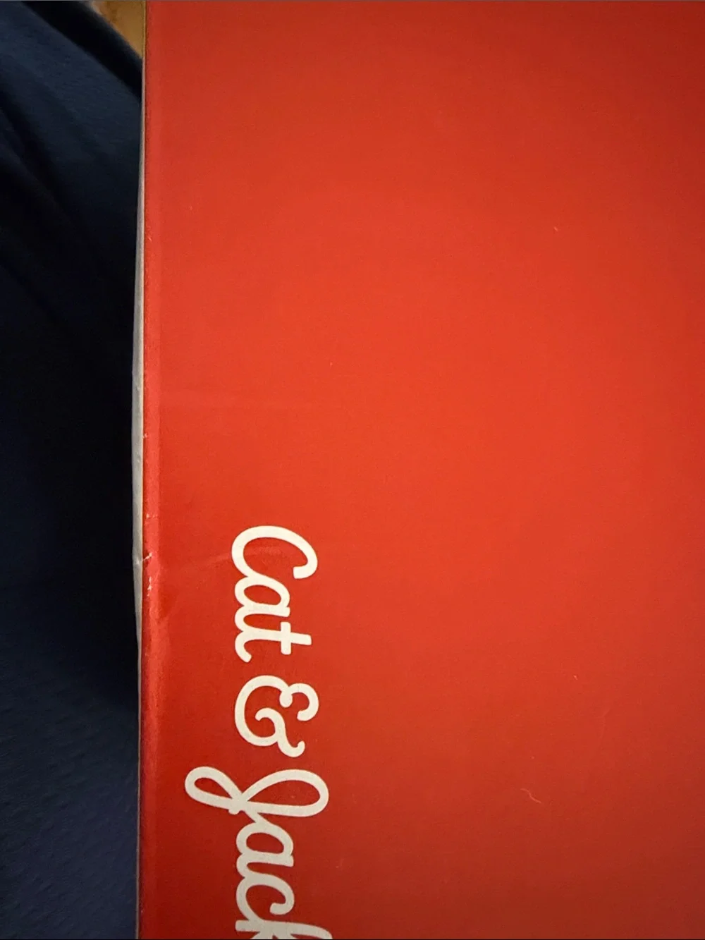Cat & Jack black Kids Shoe Box size 13